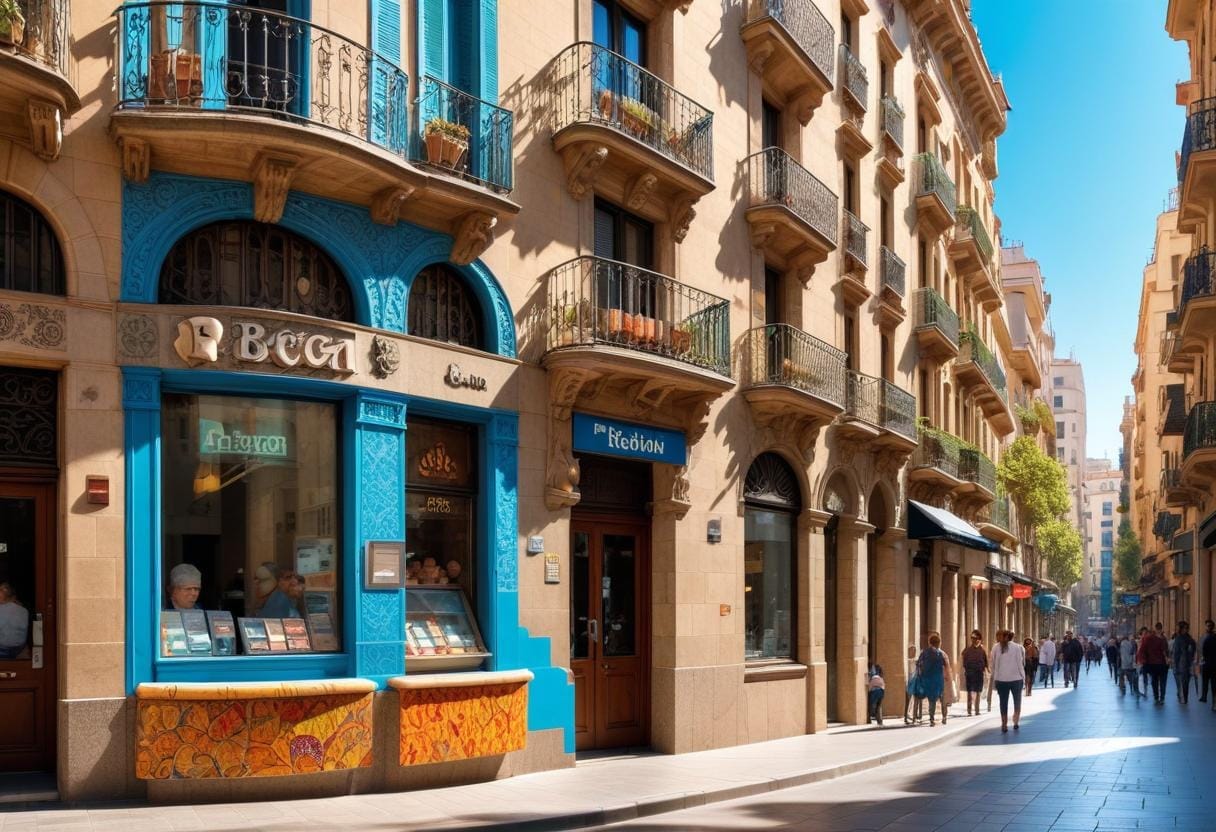 Valuta och uttagsautomater i Barcelona – Så här gör du! illustration